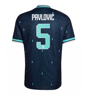 Tyskland Aleksandar Pavlovic #5 Udebanetrøje VM 2026 Kortærmet